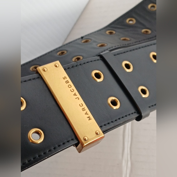 Marc Jacobs St.Marc Black  Leather handbag * * Made in Italy * - Picture 10 of 14